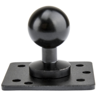 Kupo KS-412 AMPS Square wall mount plate with Super Knuckle Ball Head
