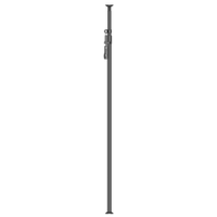 Kupole KP-L2137BD Portable Background Support Extends from 210cm to 370cm - Black