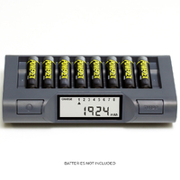 Powerex MH-C940 Charger-Analyzer for 8 AA and AAA NiMH rechargeable batteries