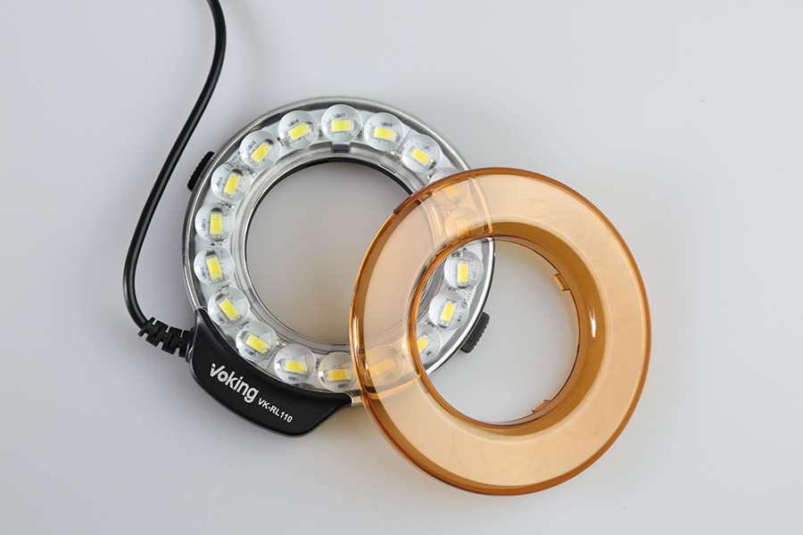 Voking LED macro ring light with 5277mm lens threads