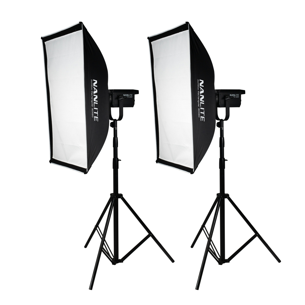 Nanlite FS-300 Twin 5600K Daylight LED monolight kit | Protog