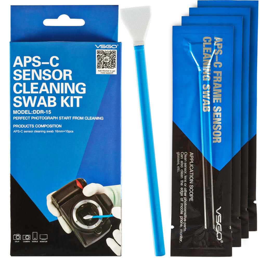 VSGO APSC DSLR Sensor Swab Cleaning Kit 10 Pack