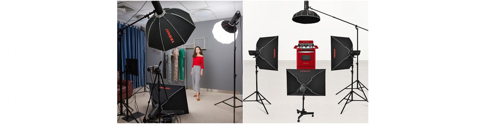 JINBEI KE 60X90cm 70X100cm Rectangle Quick Open Softbox Portable Light  Diffuser Photo Studio Kits Bowens Mount for Photography