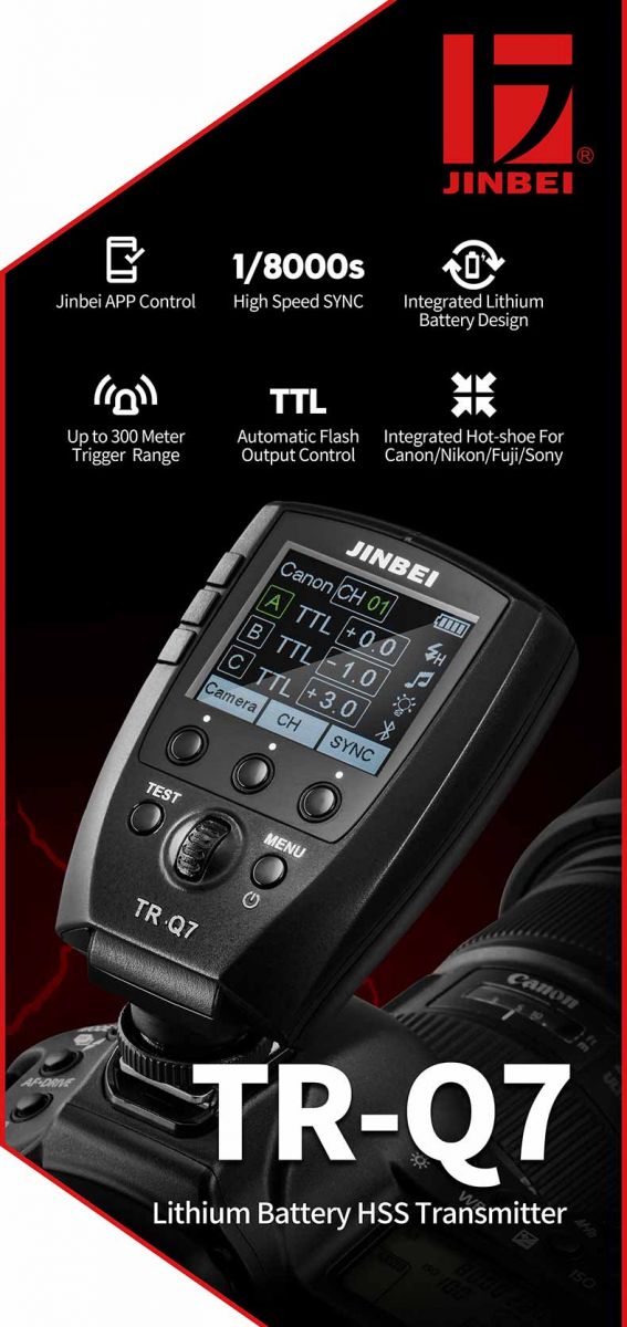 Jinbei TRQ7 features