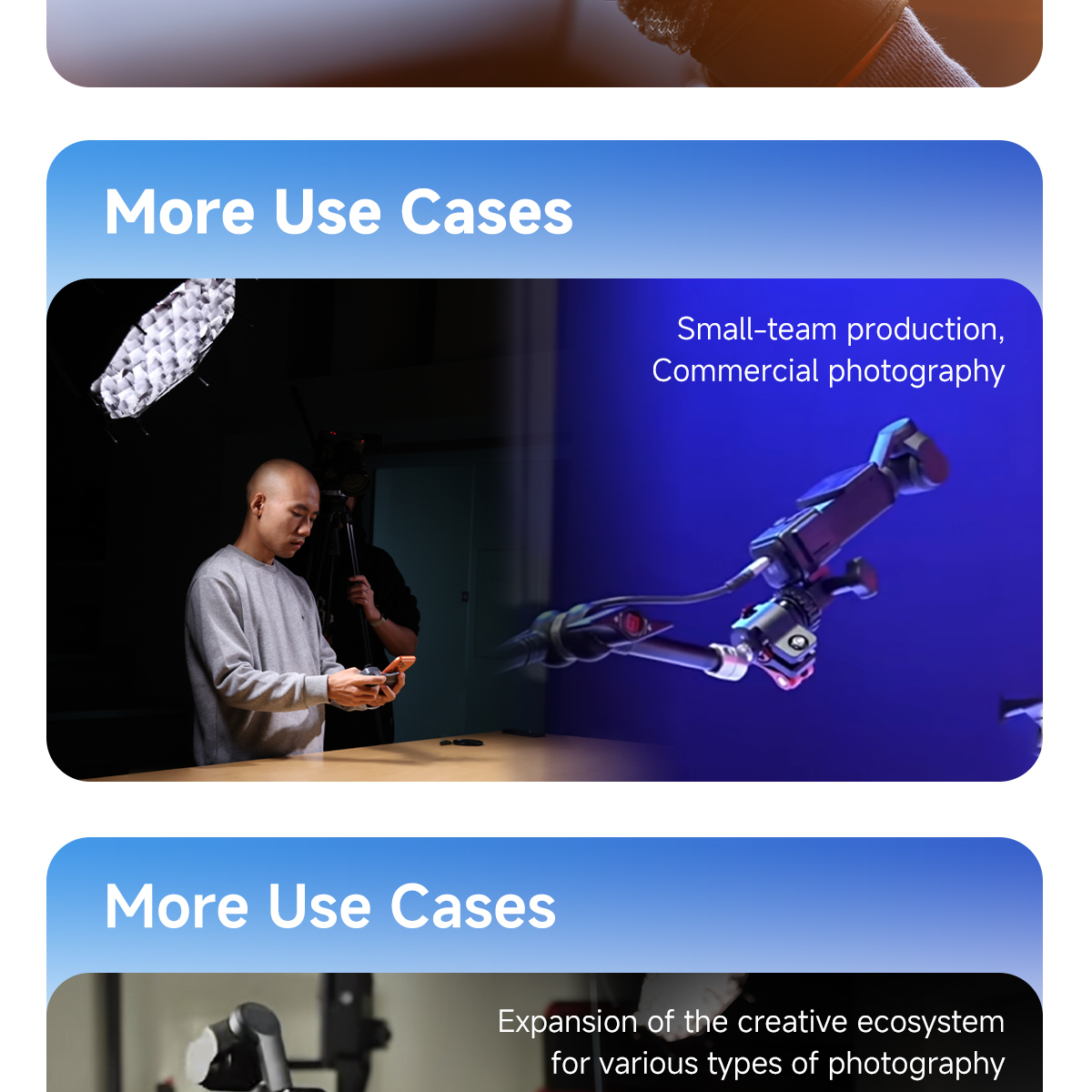 Mounting bracket system for Pocket Controller stabiliser attachment