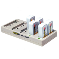 Maha PowerEx C1090F Ten Channel Fast Smart 9V Battery Charger (no batteries)