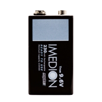 Maha Powerex IMEDION 9V 230mAh True 9.6V Rechargeable NiMH Battery