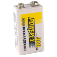 Maha Powerex 8.4V300 9V 300mAh Rechargeable NiMh Battery