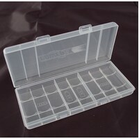 8-cell AA or AAA Battery Storage Case