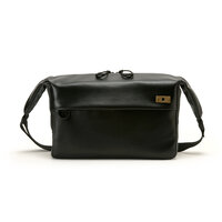 Artisan and Artist Basalt Series Shoulder Bag Black/Grey