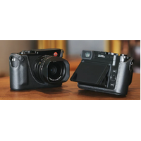 Artisan and Artist LMB-Q Black Leather Camera Half Case for Leica Q Q2 Q3 Q3 43