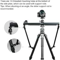Accsoon TopRig S60 Motorised Slider Kit with Support rods