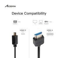 Accsoon HDMI Cable - Type A-Type D