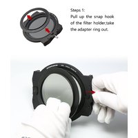 Athabasca ARK Frame Kit 100mm inc Circular Polariser Filter 67 72 77 82 Adaptor