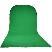 Chromakey Green Folding background 2.4m with train