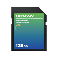 Homan UHS-I SD Card (V30) 128GB