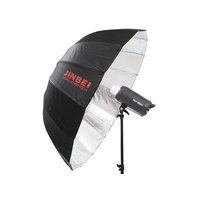 105cm Jinbei Deep Parabolic Silver Umbrella