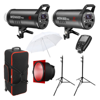 Jinbei MSN-PRO 800/600ws twin studio flash kit