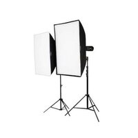 Jinbei Spark 400D Twin head studio flash kit with EasyCap