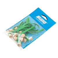 Kupo Elastic Cable Tie 10 Pack 6mm × 12.7cm Green