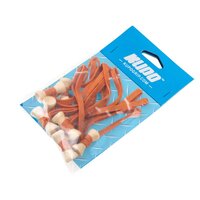 Kupo Elastic Cable Tie 10 Pack 6mm × 12.7cm Orange