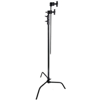 Kupo CT-30MKB 30" Black Master C-Stand Kit with Quick Release Turtle Base