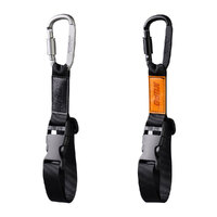 Kupo Gaffers Tape Holder Nylon Strap with Spring Hook and Black Label