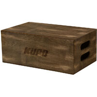 Kupo KAB-008-BST Brown Stained Apple Box 20" x 12" x 8"