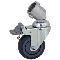 Kupo KC-080R 80mm Caster Set of 3 for 22mm Round Legs