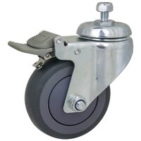 Kupo KC-100 100mm Locking Castor Wheels for various Light Stands (3 pcs) M10 Thread
