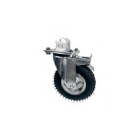 Kupo 215mm (8") Pneumatic Wheel with Adapter Plate, Set of 3