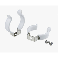 Kupo KCP-401 T12 Tube Light Clip with Rubber Covers, Pack of 24