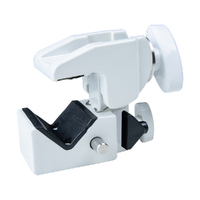 Kupo KCP-700W Convi Clamp with Adjustable Handle - White