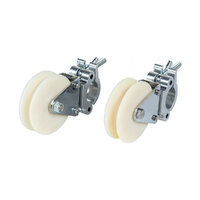 Kupo 2" Coupler Fitted with Pulley (Set of 2)