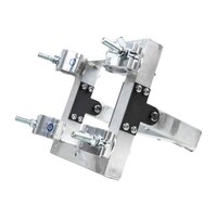 Kupo Swivel Truss Adapter with 2" Couplers & Junior Pin