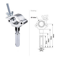 KUPO KCP-854 Mighty Half Coupler with 28mm Spigot
