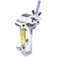 Kupo Mighty Half Coupler with 28mm TV Quick Receiver, Silver