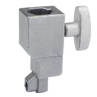 Kupo Superb Clamp Double Socket - Silver