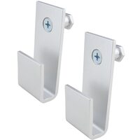 Kupo Compact U Hooks Silver Set of Two