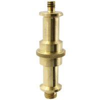Kupo KS-017 Brass 16mm Spigot with 3/8" Male and 1/4" Male Thread