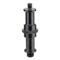 Kupo KS-017 Steel Black 16mm Spigot with 3/8" Male and 1/4" Male Thread