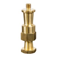 Kupo KS-026 Brass Hex Stud Spigot Adaptor 1/4-20 Thread