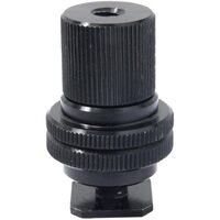 Kupo Hot Shoe Adapter 3/8 to 1/4 with Barrel Adapter