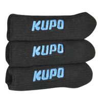 Kupo Stand Leg Protector Set of 3 12cm × 4cm Black