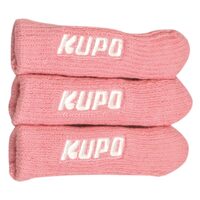 Kupo Stand Leg Protector Set of 3 12cm × 4cm Pink