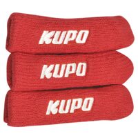 Kupo Stand Leg Protector Set of 3 12cm × 4cm Red
