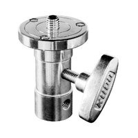 Kupo KS-097 Baby BallHead Adapter with 3/8'' Male Thread and 5/8'' Receiver
