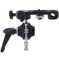 Kupo KS-104 Camera Bracket and Double Ball Joint Adapter with Dual 5/8 (16mm) Studs