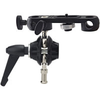 Kupo KS-104 Camera Bracket and Double Ball Joint Adapter with Dual 5/8 (16mm) Studs 