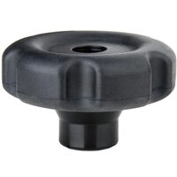 Kupo Plastic Lobe Knob with Rubber Cover 76mm M10 × 12.6